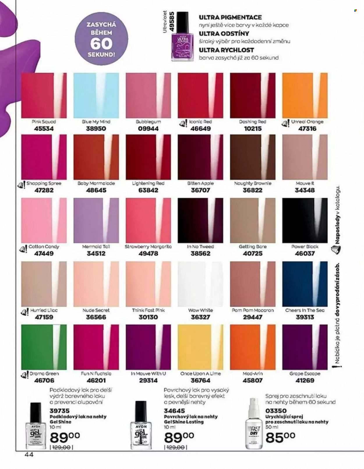 Leták AVON - 1.4.2023 - 30.4.2023. Strana 44