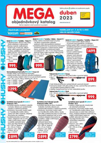 Leták Konzum - 1.4.2023 - 30.4.2023.