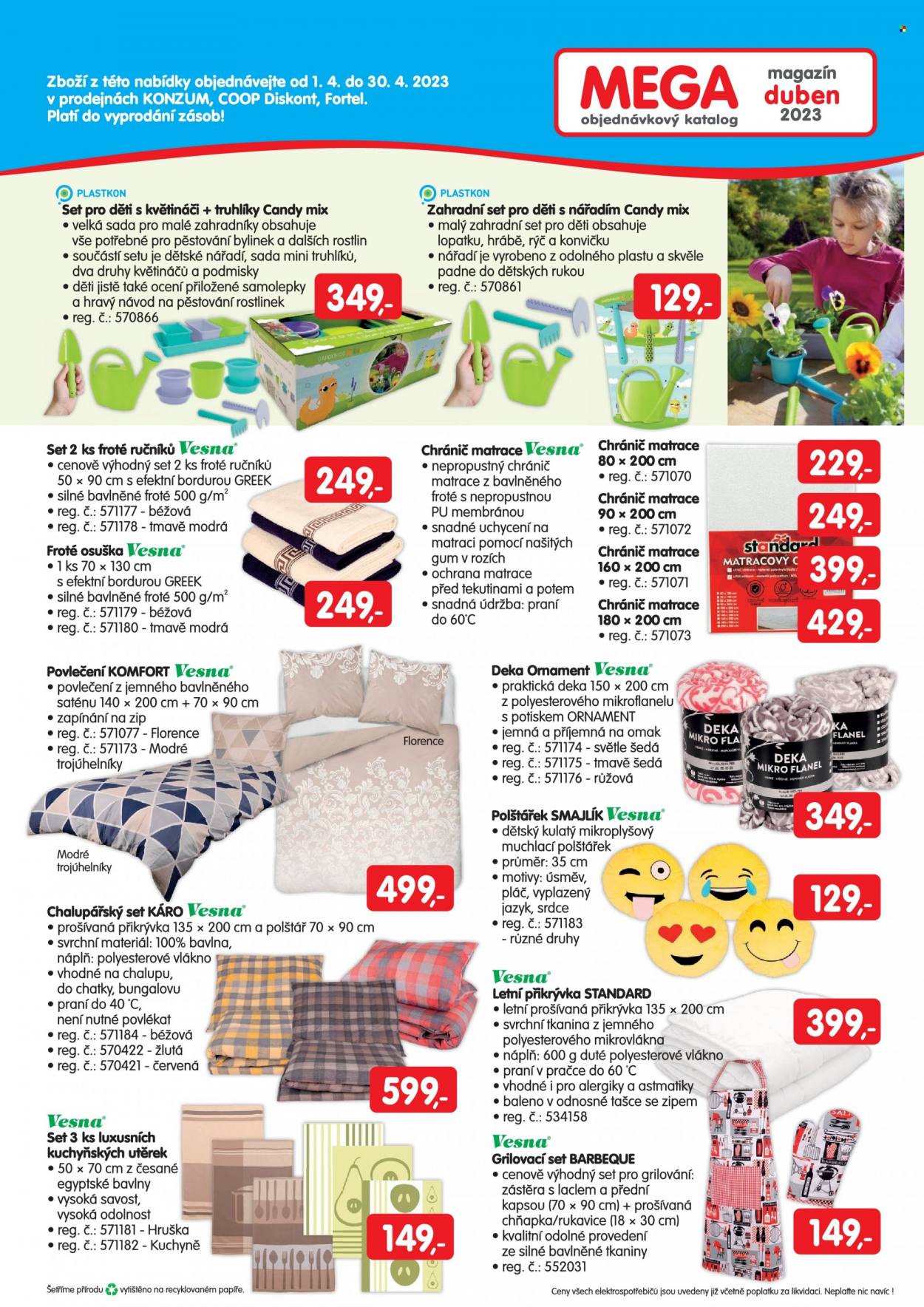Leták Konzum - 1.4.2023 - 30.4.2023. Strana 3