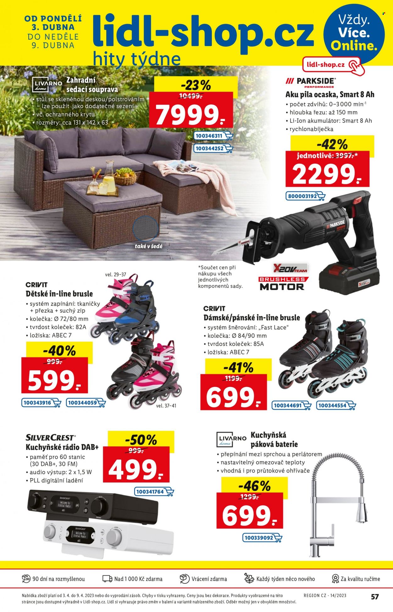 Leták Lidl - 3.4.2023 - 9.4.2023. Strana 1