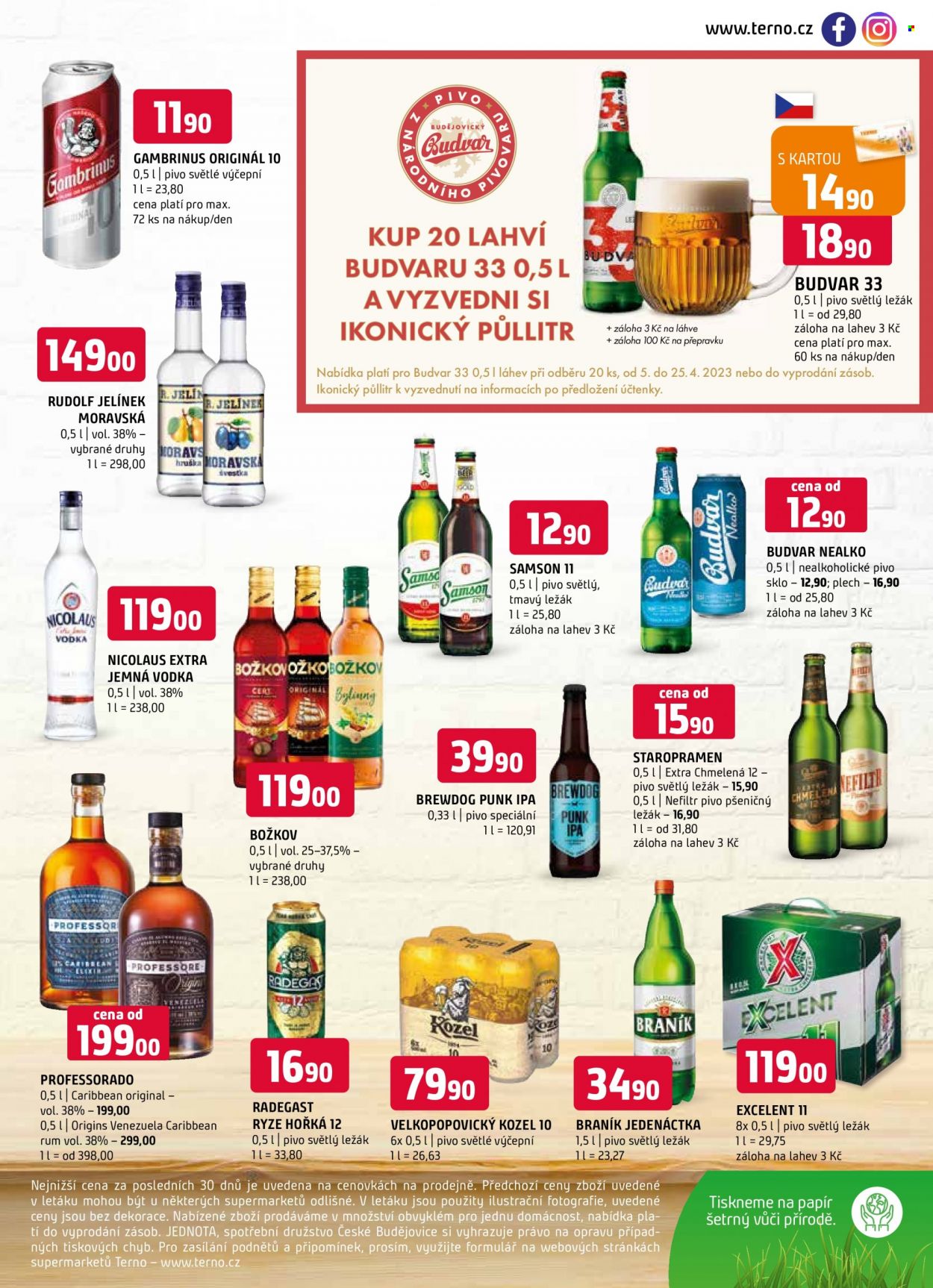 Leták coop TERNO - 5.4.2023 - 11.4.2023. Strana 11