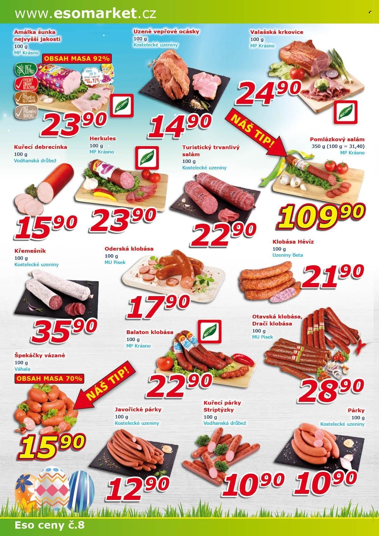 Leták ESO MARKET - 5.4.2023 - 16.4.2023. Strana 2