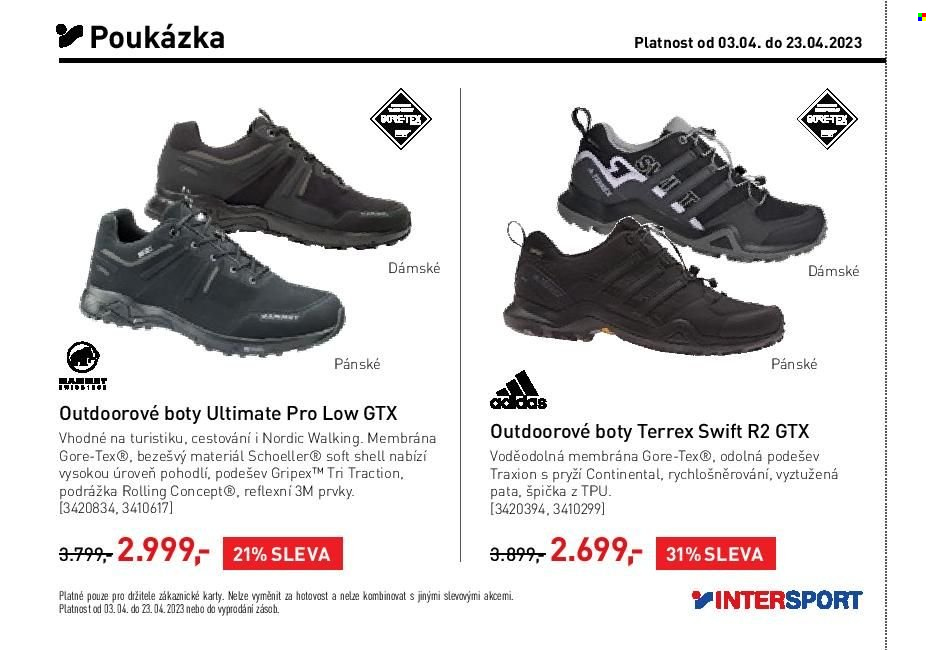Leták INTERSPORT - 3.4.2023 - 23.4.2023. Strana 8