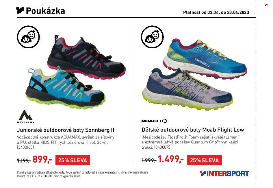 Leták INTERSPORT - 3.4.2023 - 23.4.2023. Strana 10