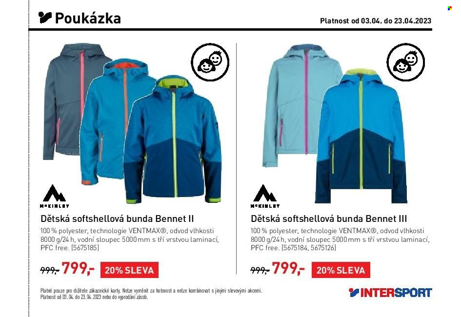 Leták INTERSPORT - 3.4.2023 - 23.4.2023. Strana 13