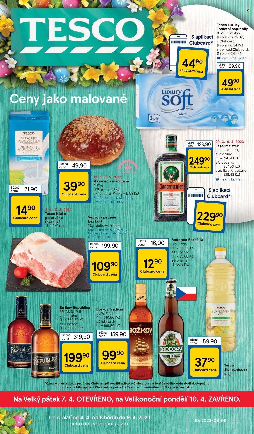 Leták TESCO - 4.4.2023 - 9.4.2023. Strana 1