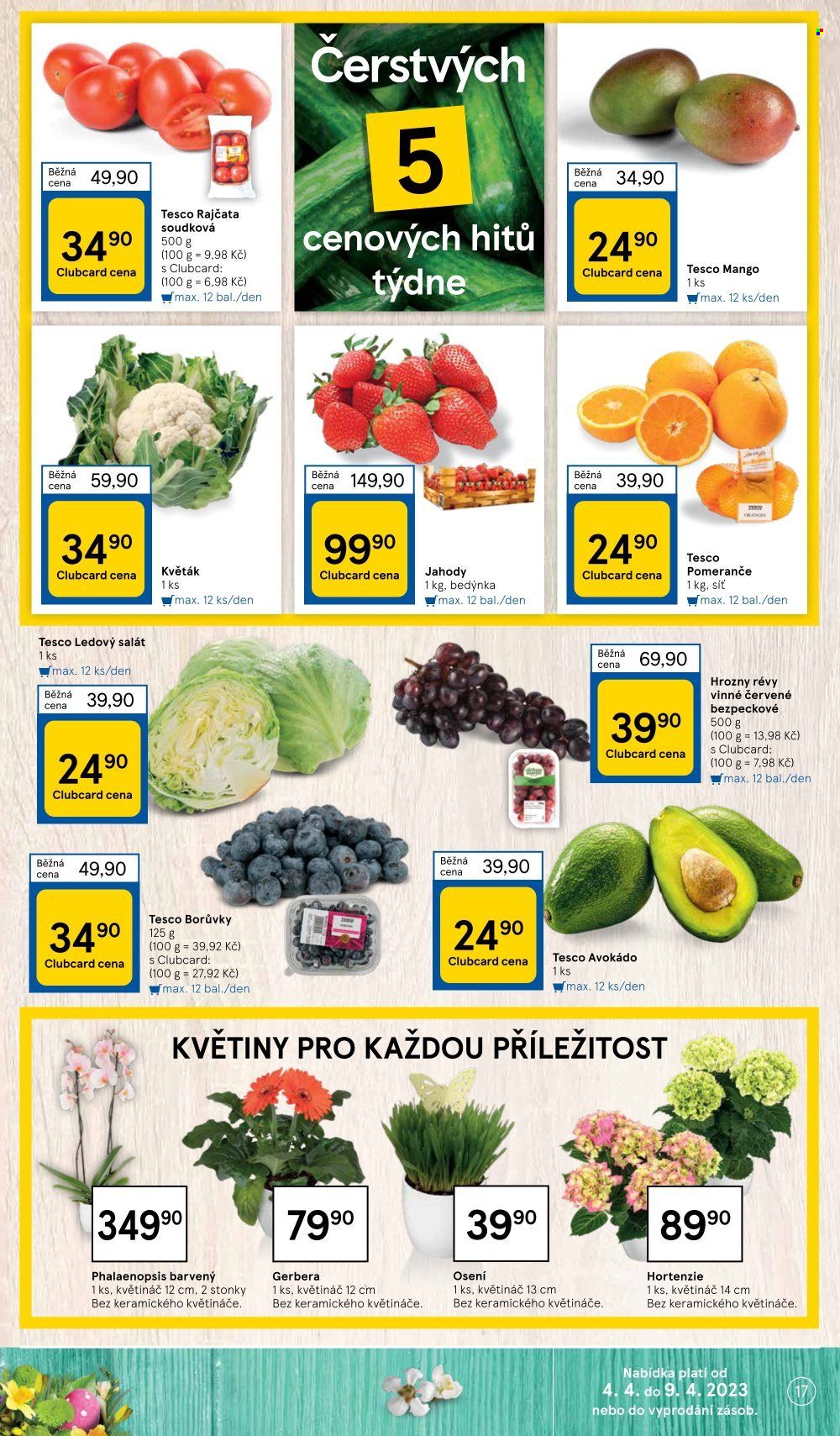 Leták TESCO - 4.4.2023 - 9.4.2023. Strana 17