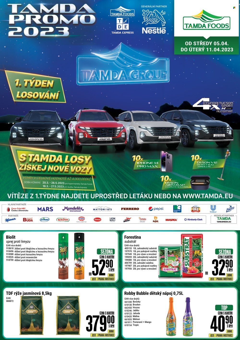 Leták Tamda Foods - 5.4.2023 - 11.4.2023. Strana 1