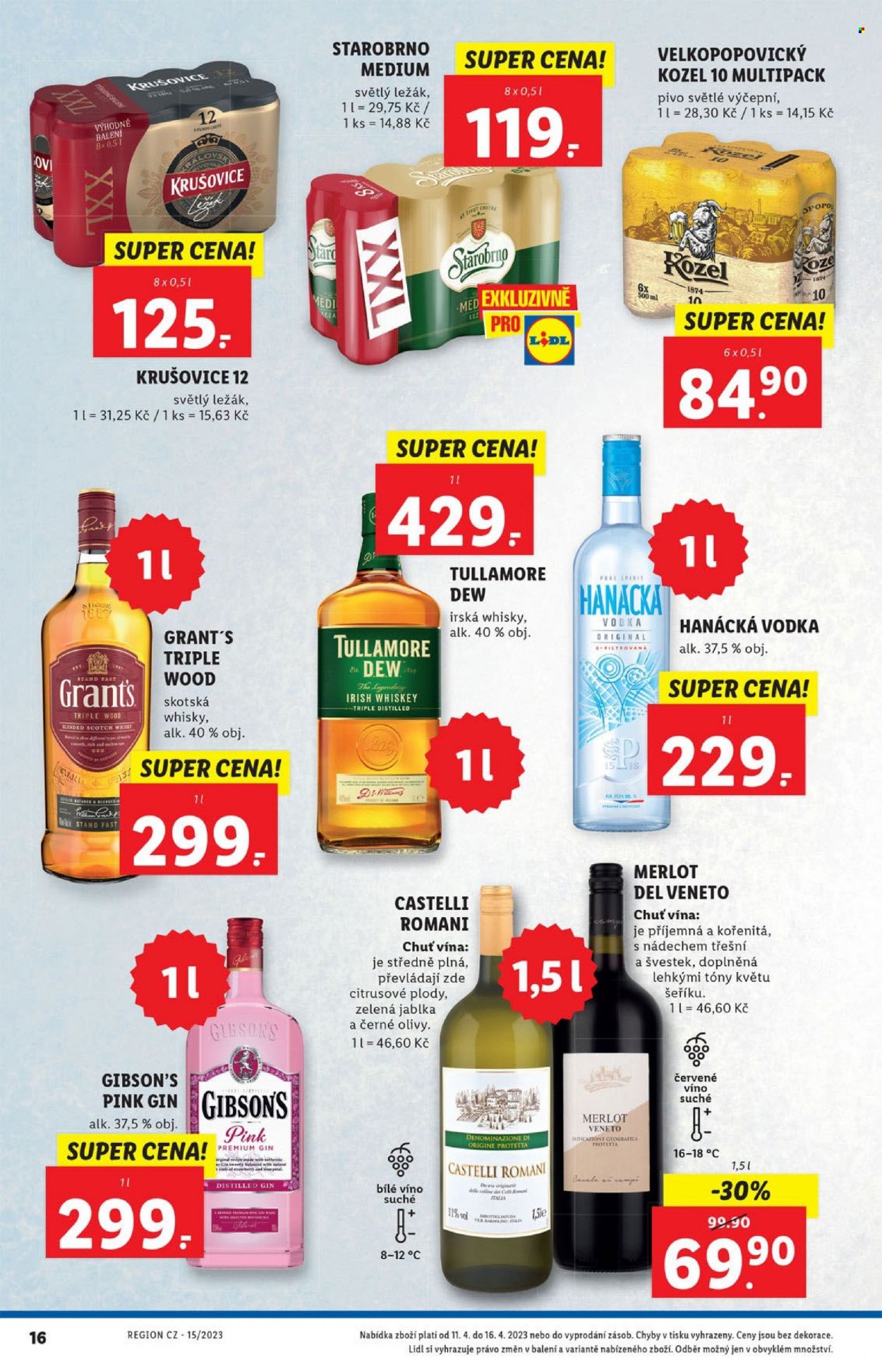 Leták Lidl - 11.4.2023 - 16.4.2023. Strana 16