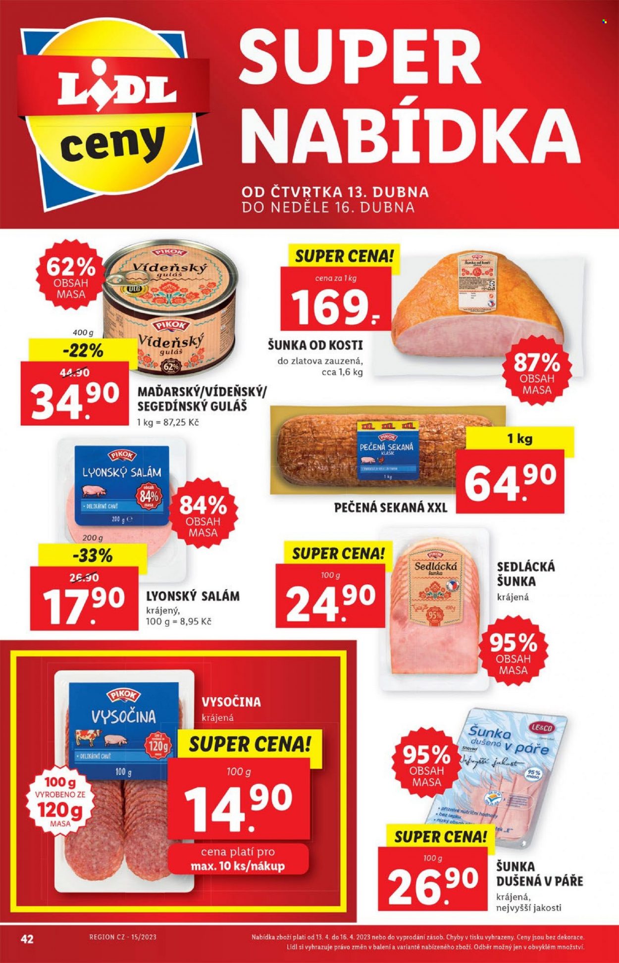 Leták Lidl - 11.4.2023 - 16.4.2023. Strana 42