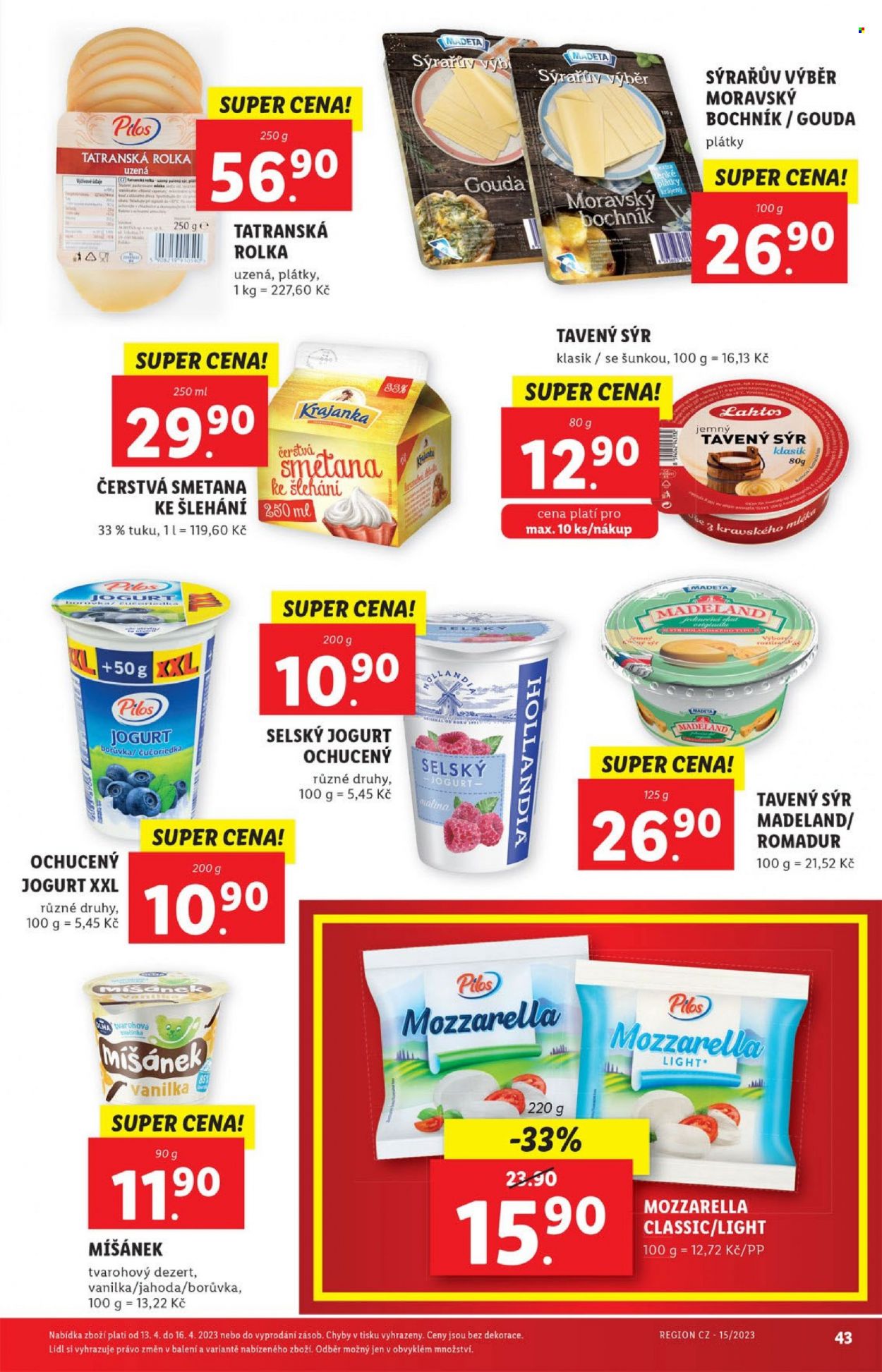 Leták Lidl - 11.4.2023 - 16.4.2023. Strana 43