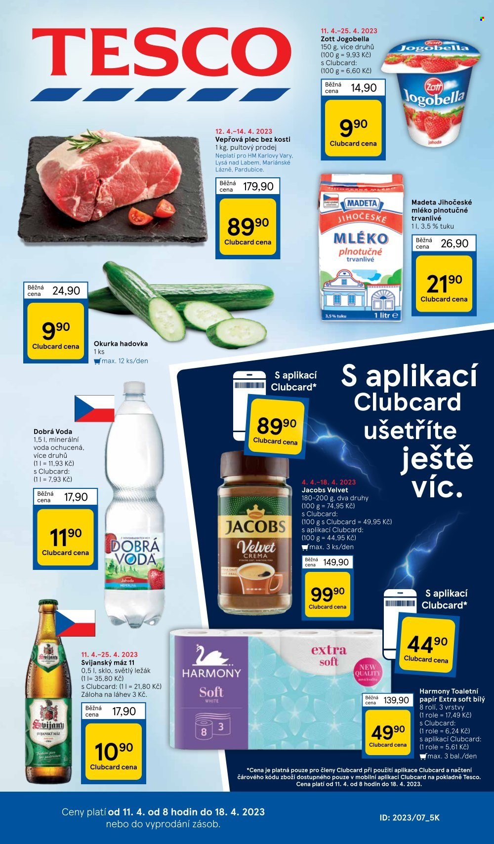 Leták TESCO - 11.4.2023 - 18.4.2023. Strana 1