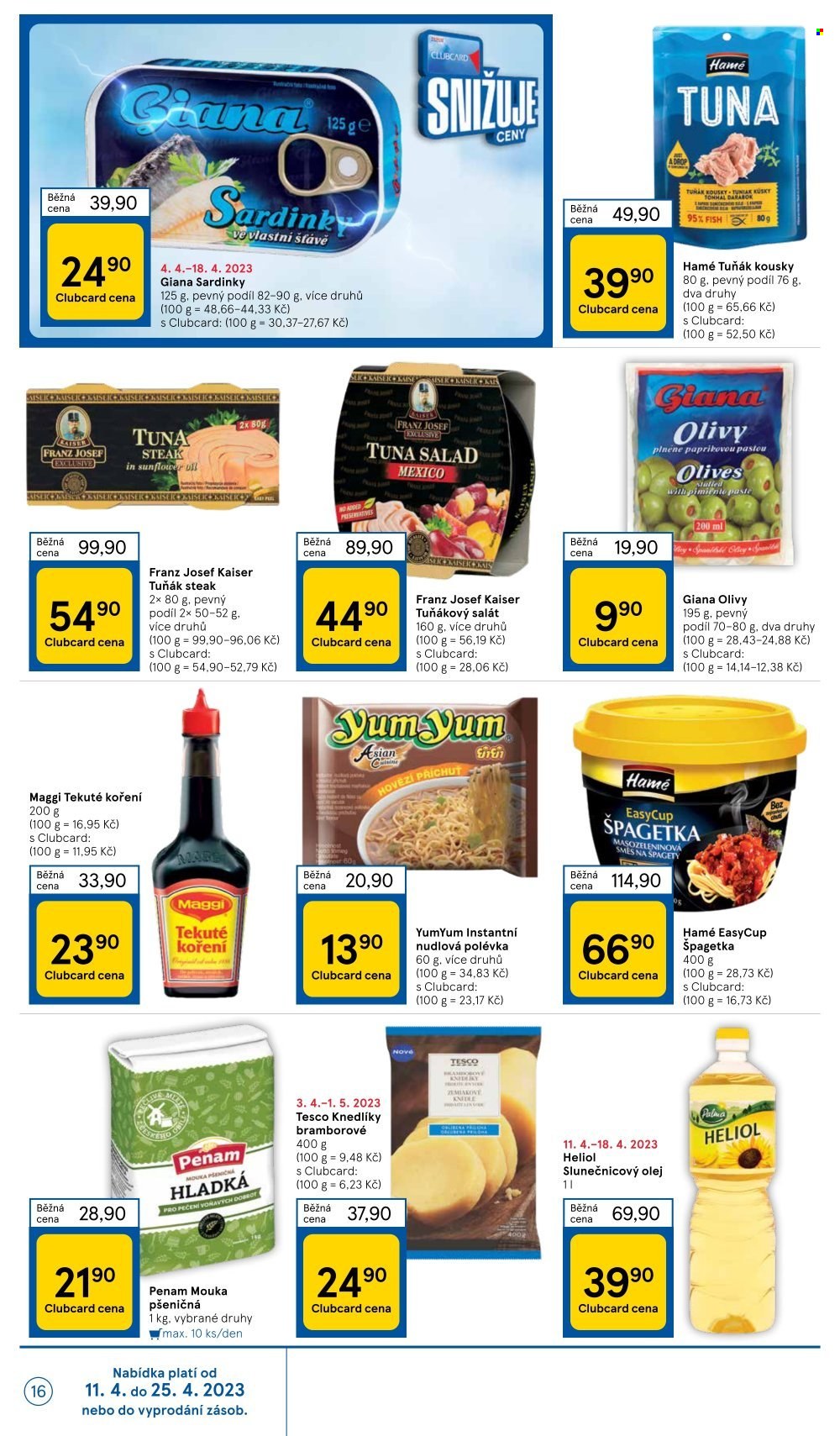 Leták TESCO - 11.4.2023 - 18.4.2023. Strana 16