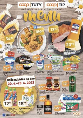 Leták coop TIP - 12.4.2023 - 25.4.2023.