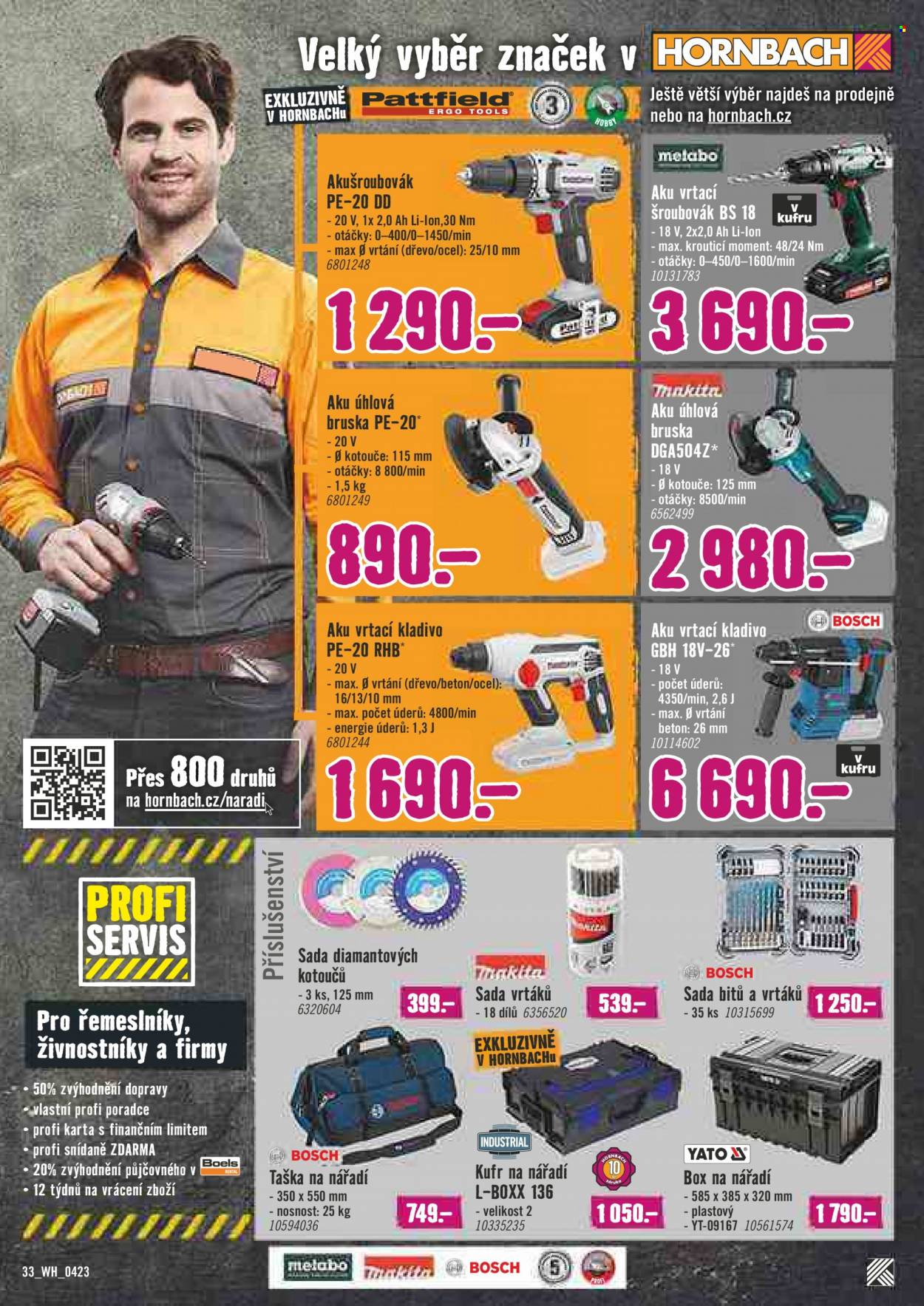 Leták HORNBACH - 12.4.2023 - 2.5.2023. Strana 33