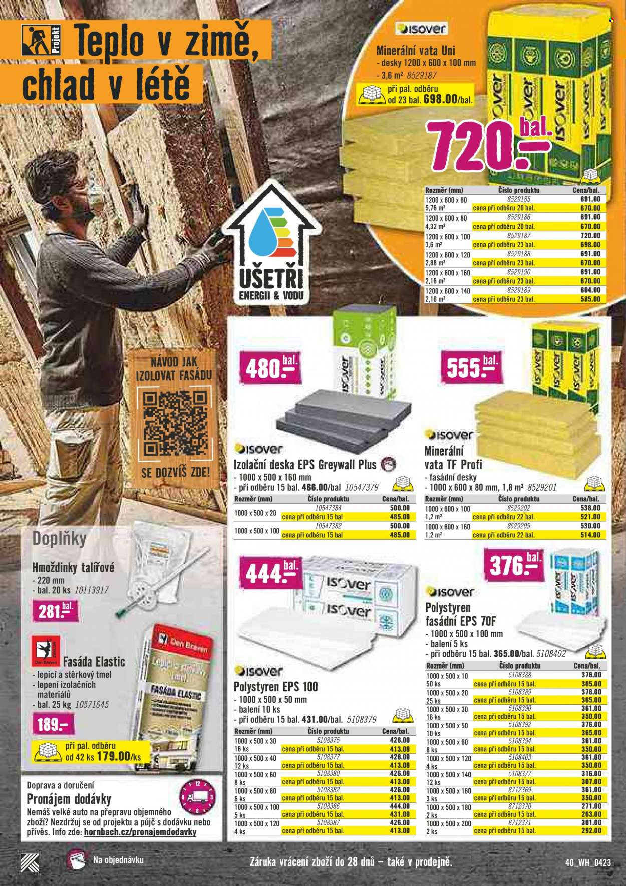 Leták HORNBACH - 12.4.2023 - 2.5.2023. Strana 40