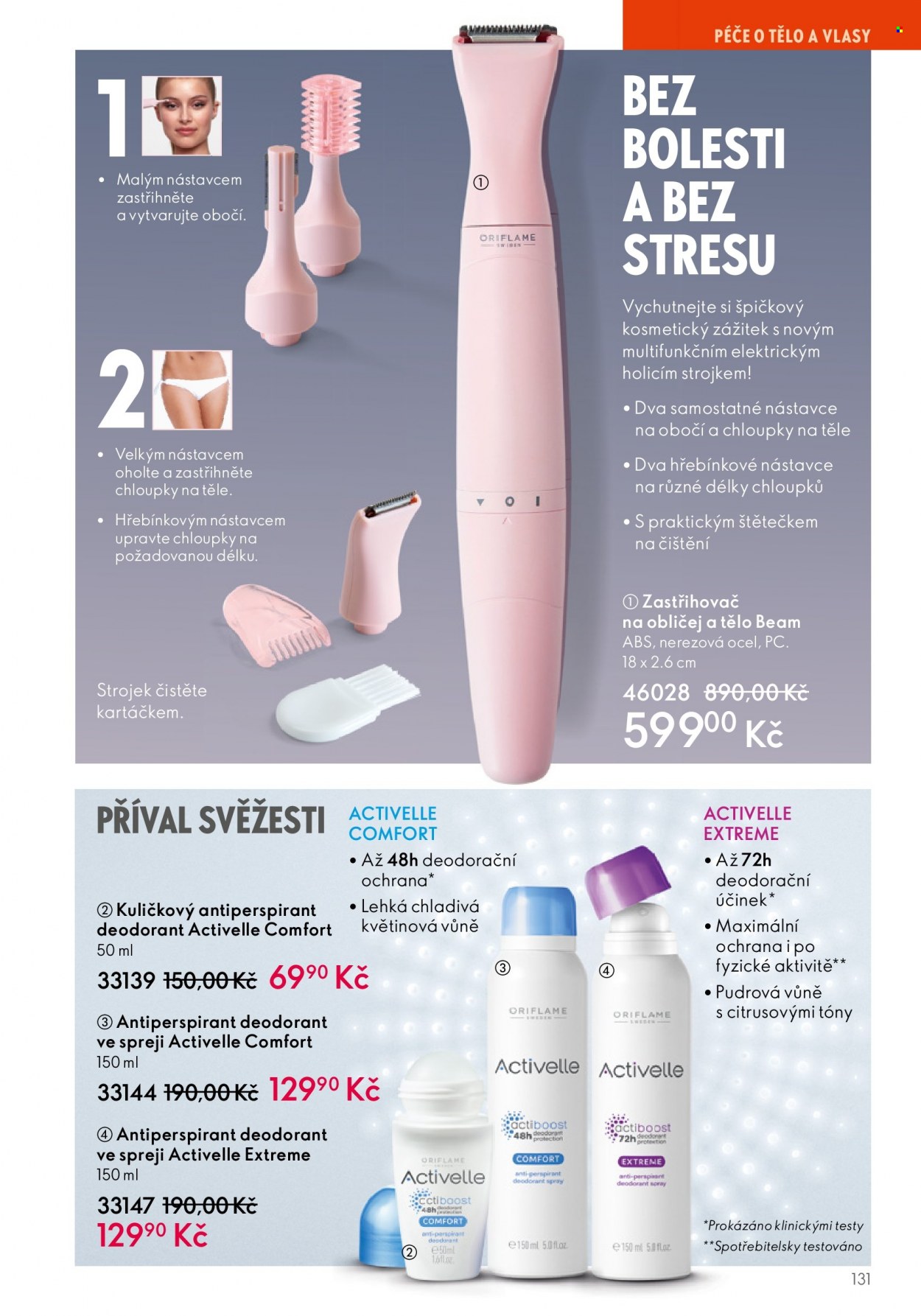 Leták ORIFLAME - 12.4.2023 - 2.5.2023. Strana 131