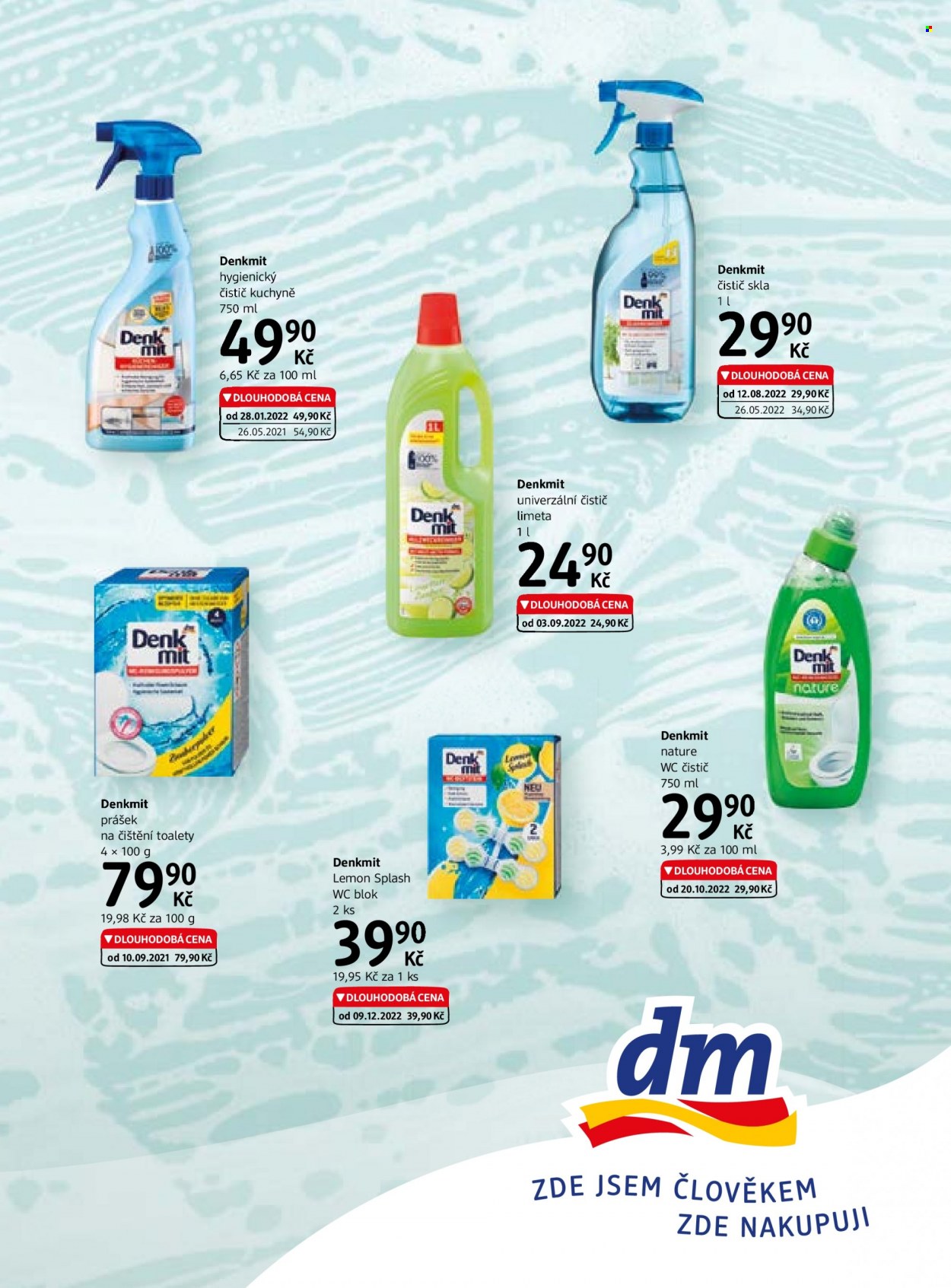 Leták dm drogerie. Strana 3