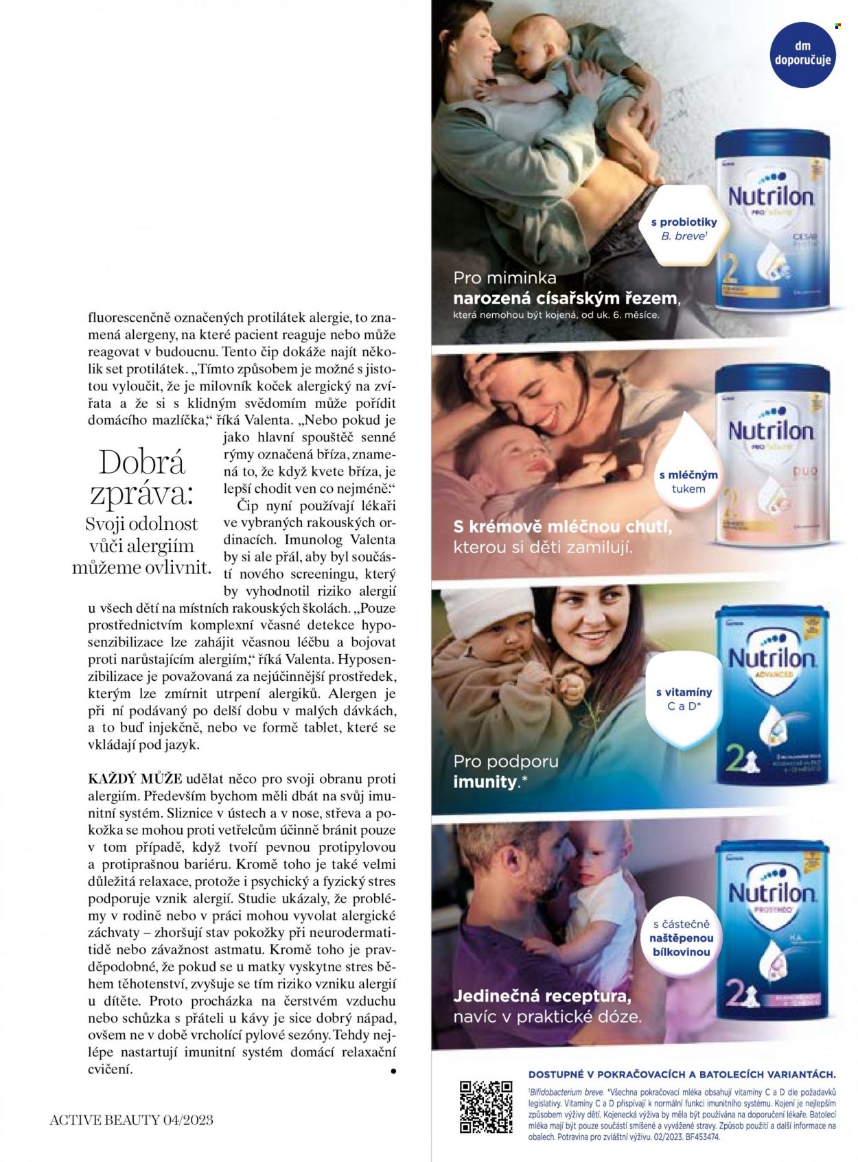 Leták dm drogerie. Strana 35