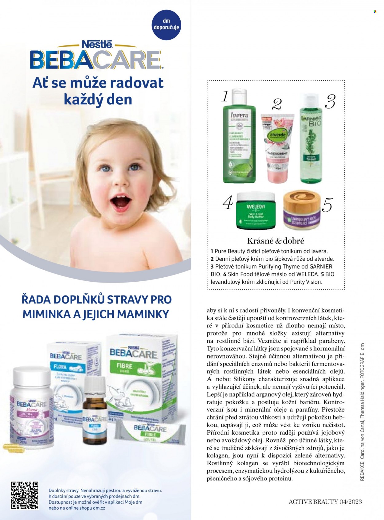 Leták dm drogerie. Strana 48