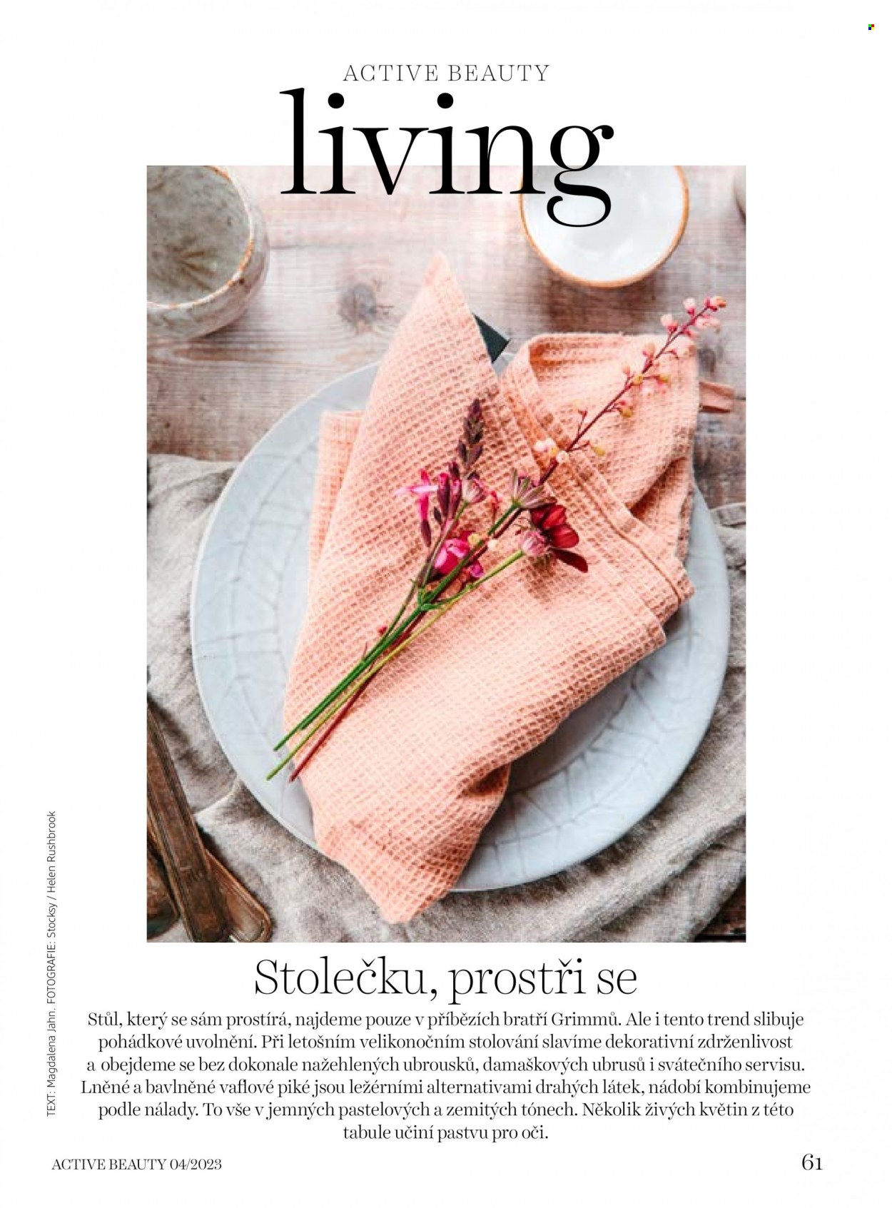 Leták dm drogerie. Strana 61