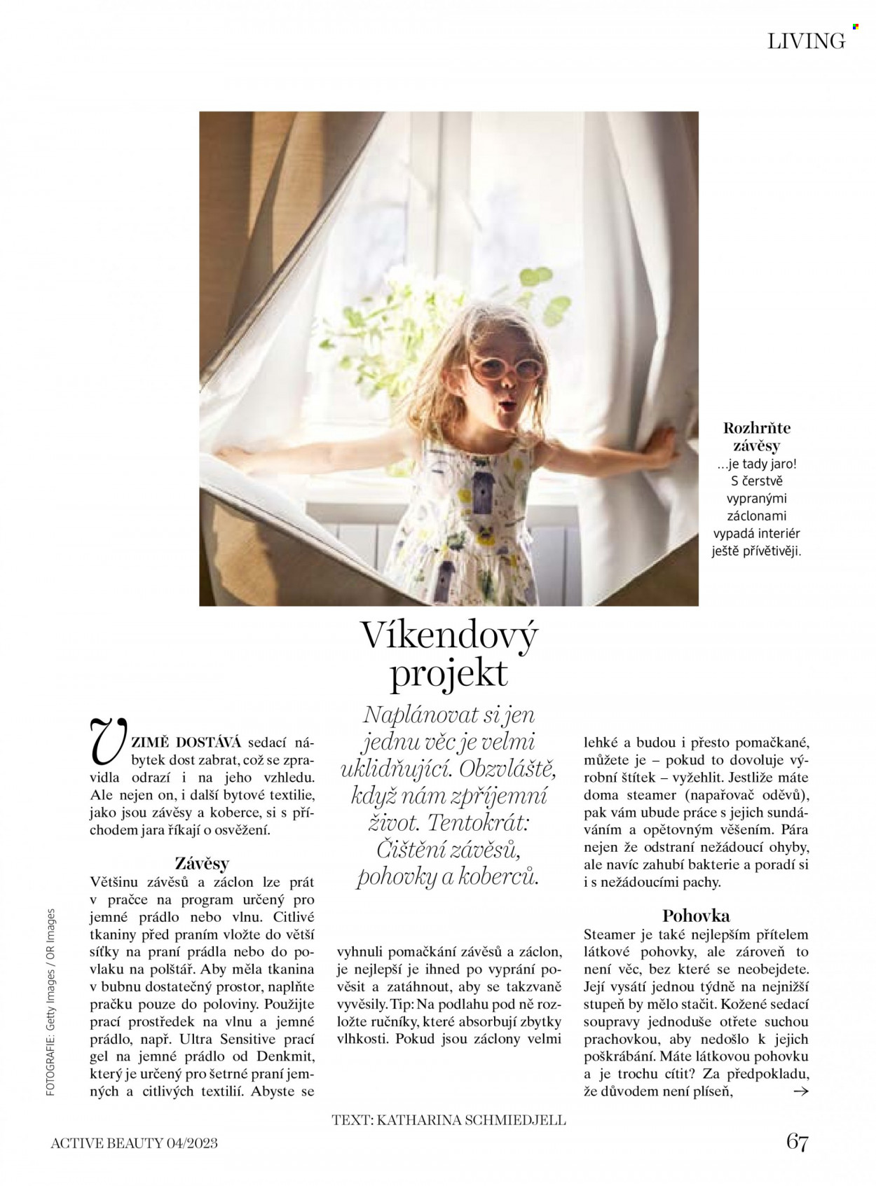 Leták dm drogerie. Strana 67