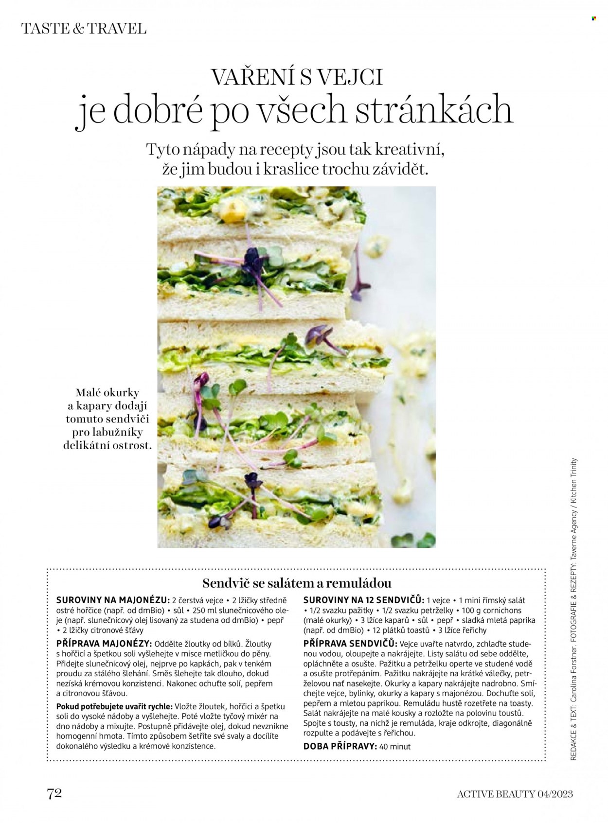 Leták dm drogerie. Strana 72