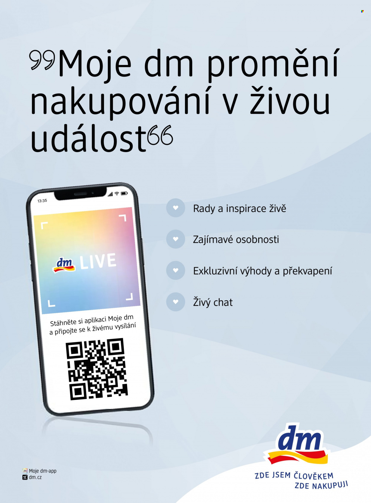 Leták dm drogerie. Strana 100