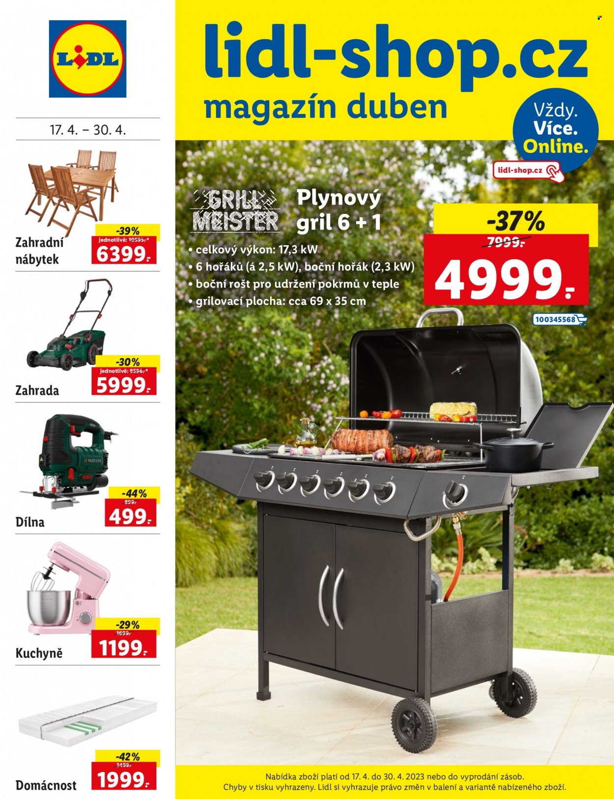 Leták Lidl - 17.4.2023 - 30.4.2023. Strana 1