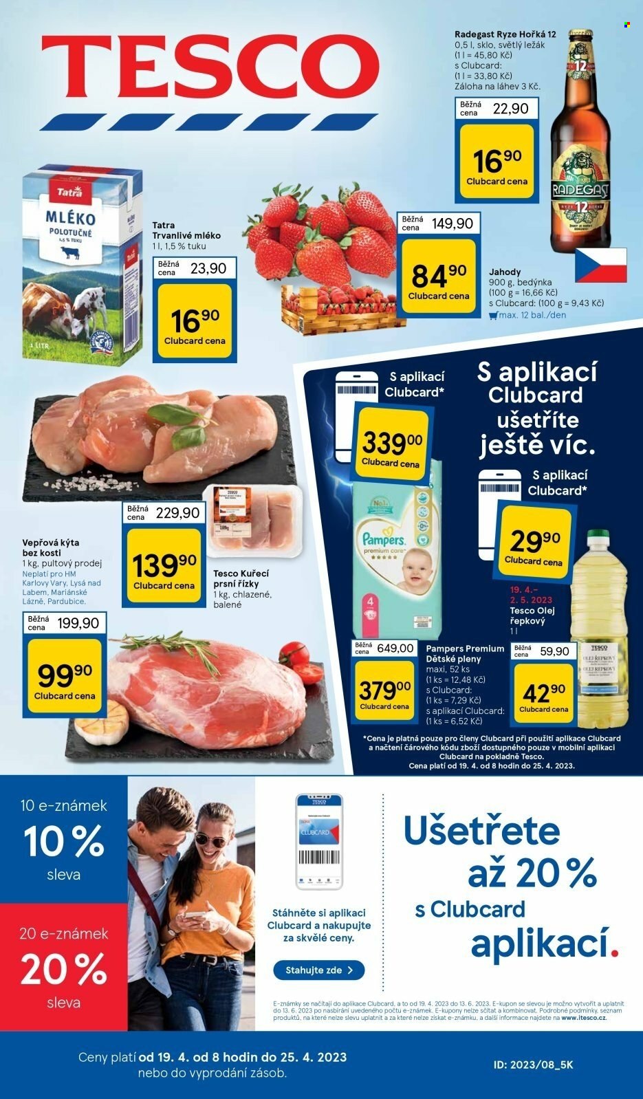 Leták TESCO - 19.4.2023 - 25.4.2023. Strana 1