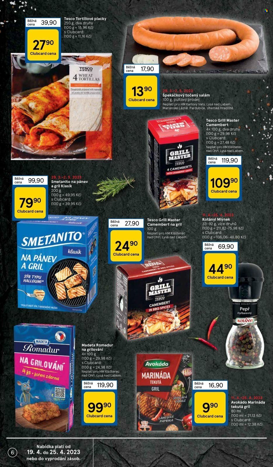 Leták TESCO - 19.4.2023 - 25.4.2023. Strana 6