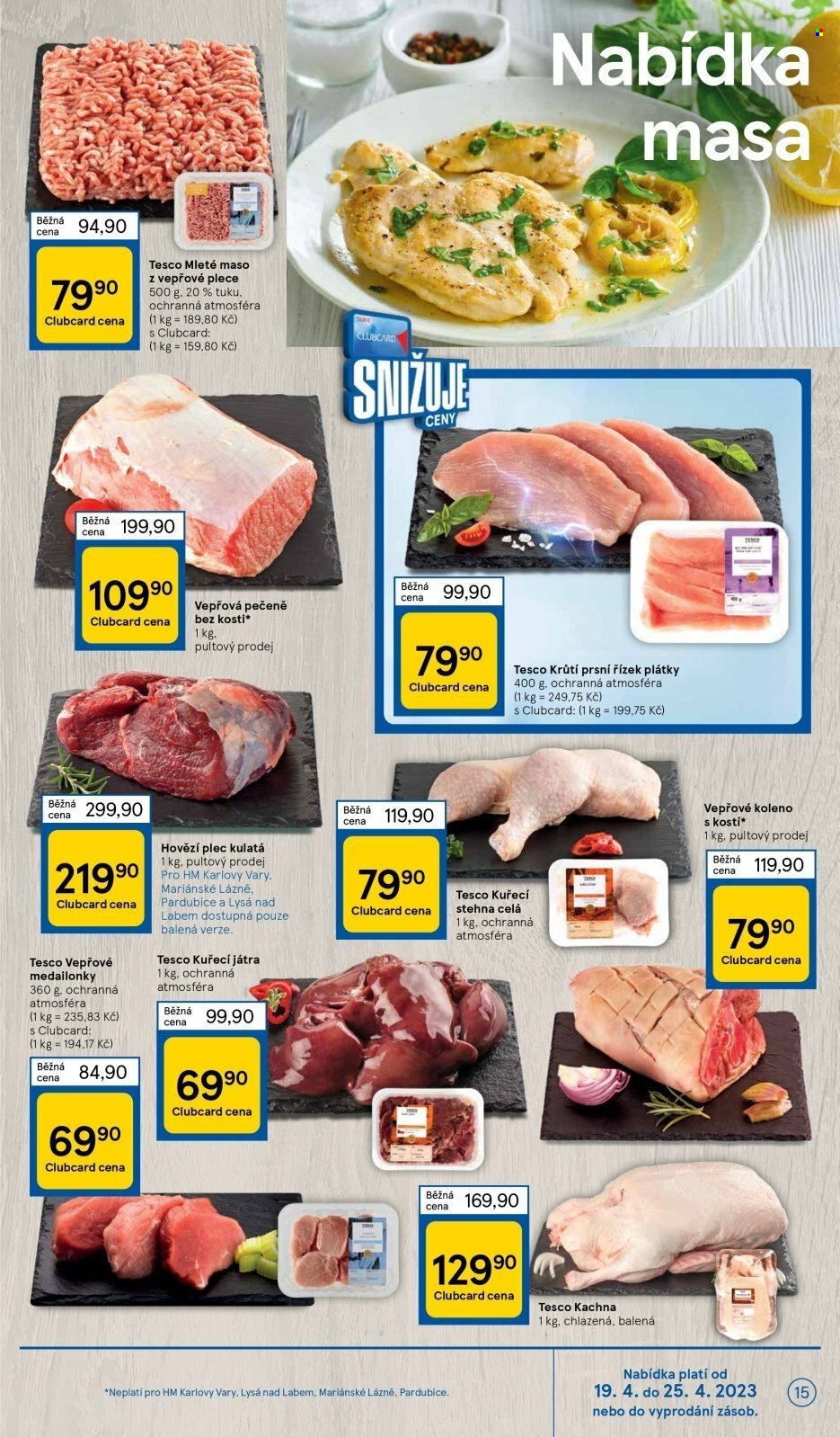 Leták TESCO - 19.4.2023 - 25.4.2023. Strana 15