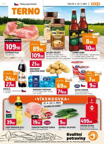 Leták coop TERNO - 19.4.2023 - 25.4.2023.