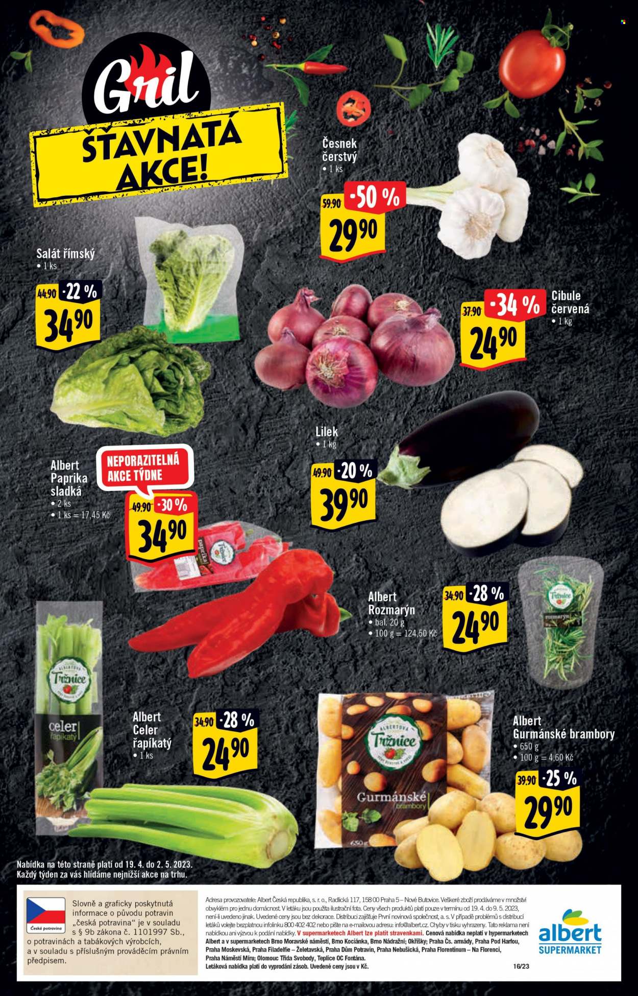 Leták Albert Supermarket - 19.4.2023 - 9.5.2023. Strana 7