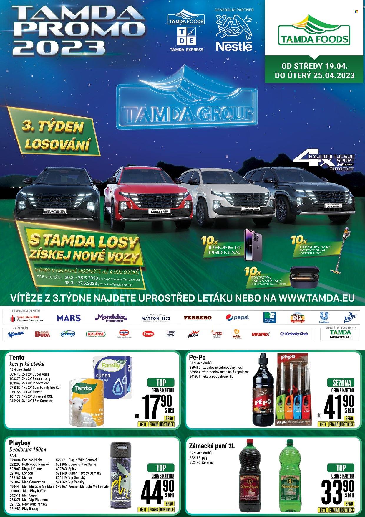 Leták Tamda Foods - 19.4.2023 - 25.4.2023. Strana 1