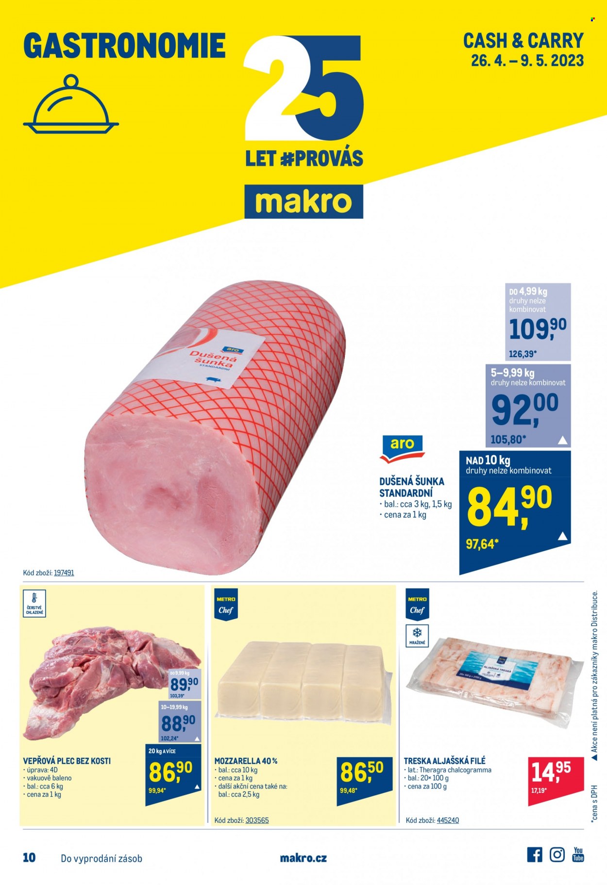 Leták MAKRO - 26.4.2023 - 9.5.2023. Strana 1