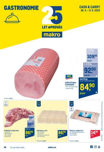 Leták MAKRO - 26.4.2023 - 9.5.2023.