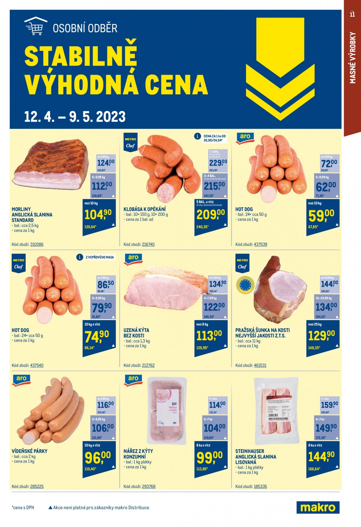 Leták MAKRO - 26.4.2023 - 9.5.2023. Strana 11