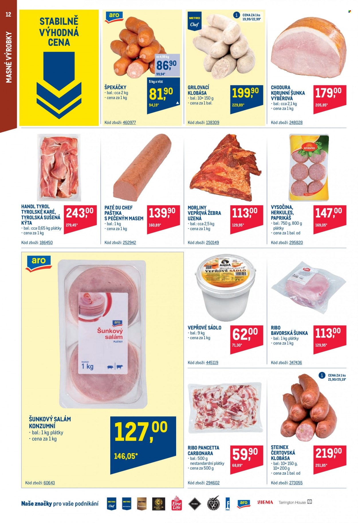 Leták MAKRO - 26.4.2023 - 9.5.2023. Strana 12