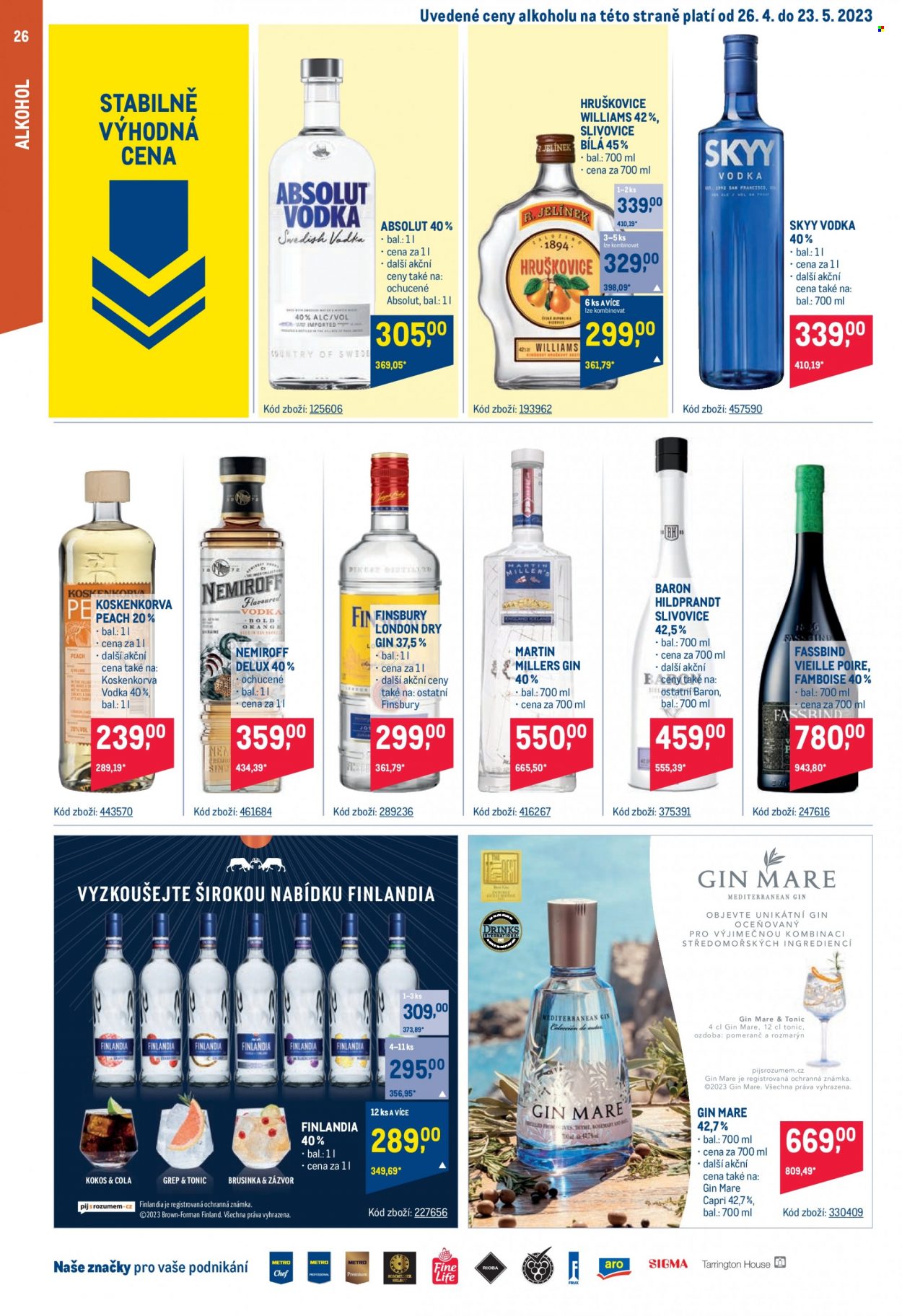 Leták MAKRO - 26.4.2023 - 9.5.2023. Strana 26