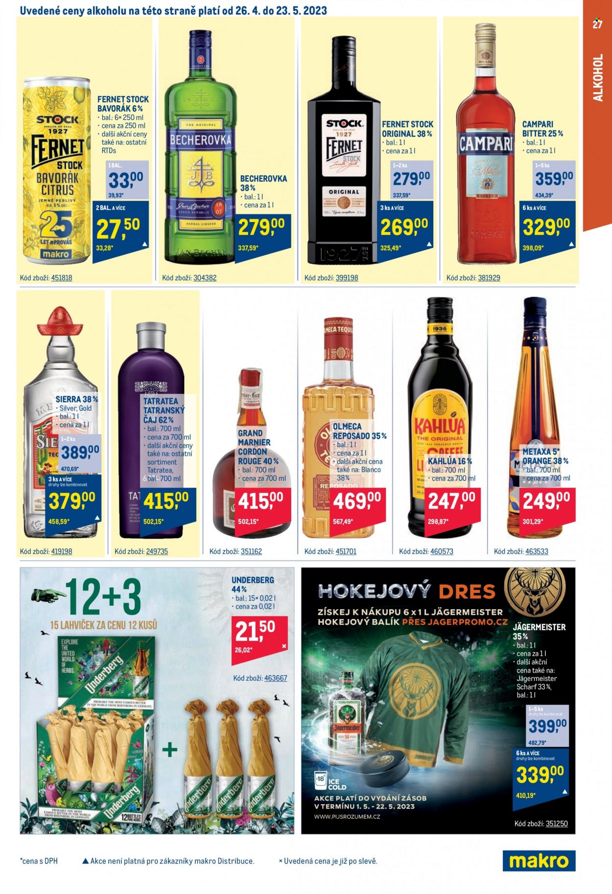 Leták MAKRO - 26.4.2023 - 9.5.2023. Strana 27