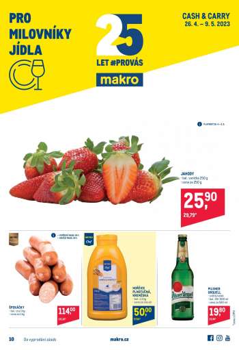 Leták MAKRO - 26.4.2023 - 9.5.2023.
