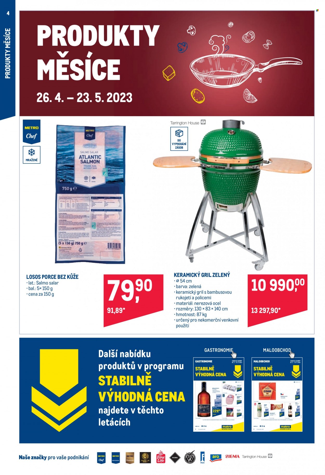 Leták MAKRO - 26.4.2023 - 9.5.2023. Strana 4