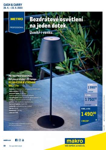 Leták MAKRO - 26.4.2023 - 23.5.2023.