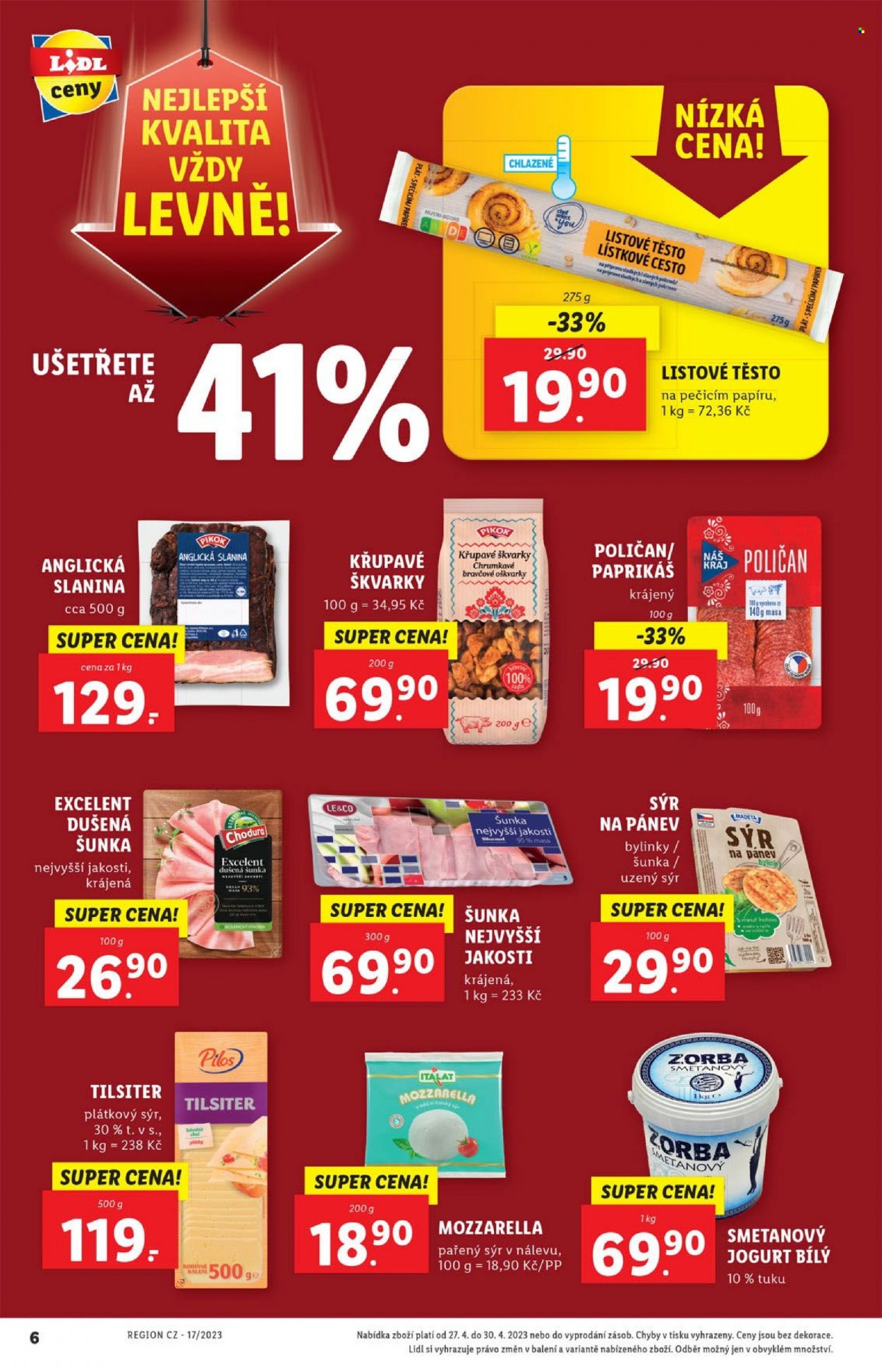 Leták Lidl - 27.4.2023 - 30.4.2023. Strana 6