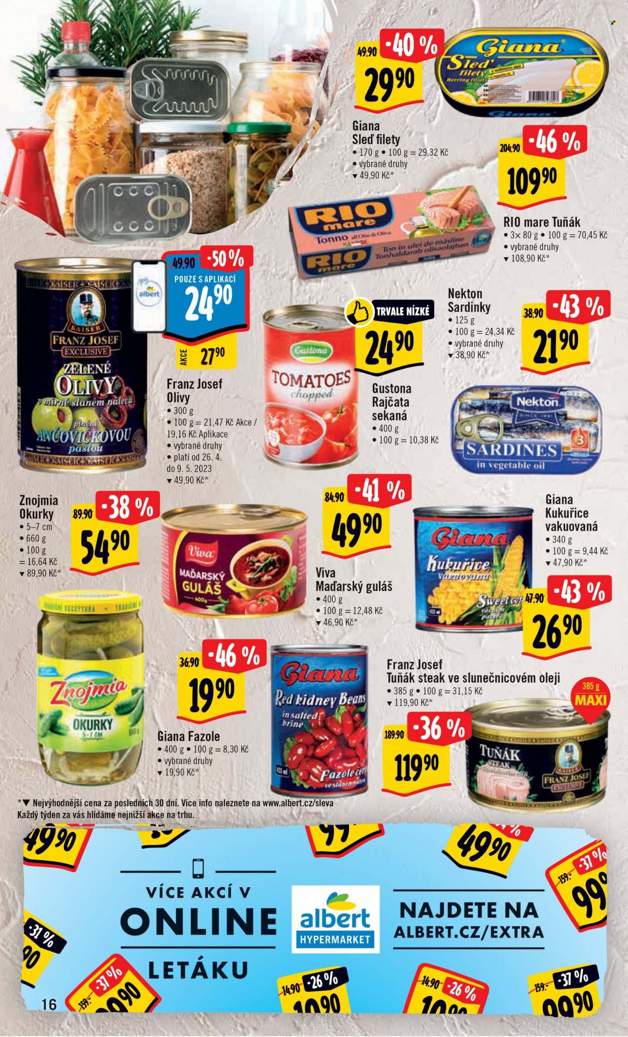 Leták Albert Hypermarket - 26.4.2023 - 2.5.2023. Strana 16