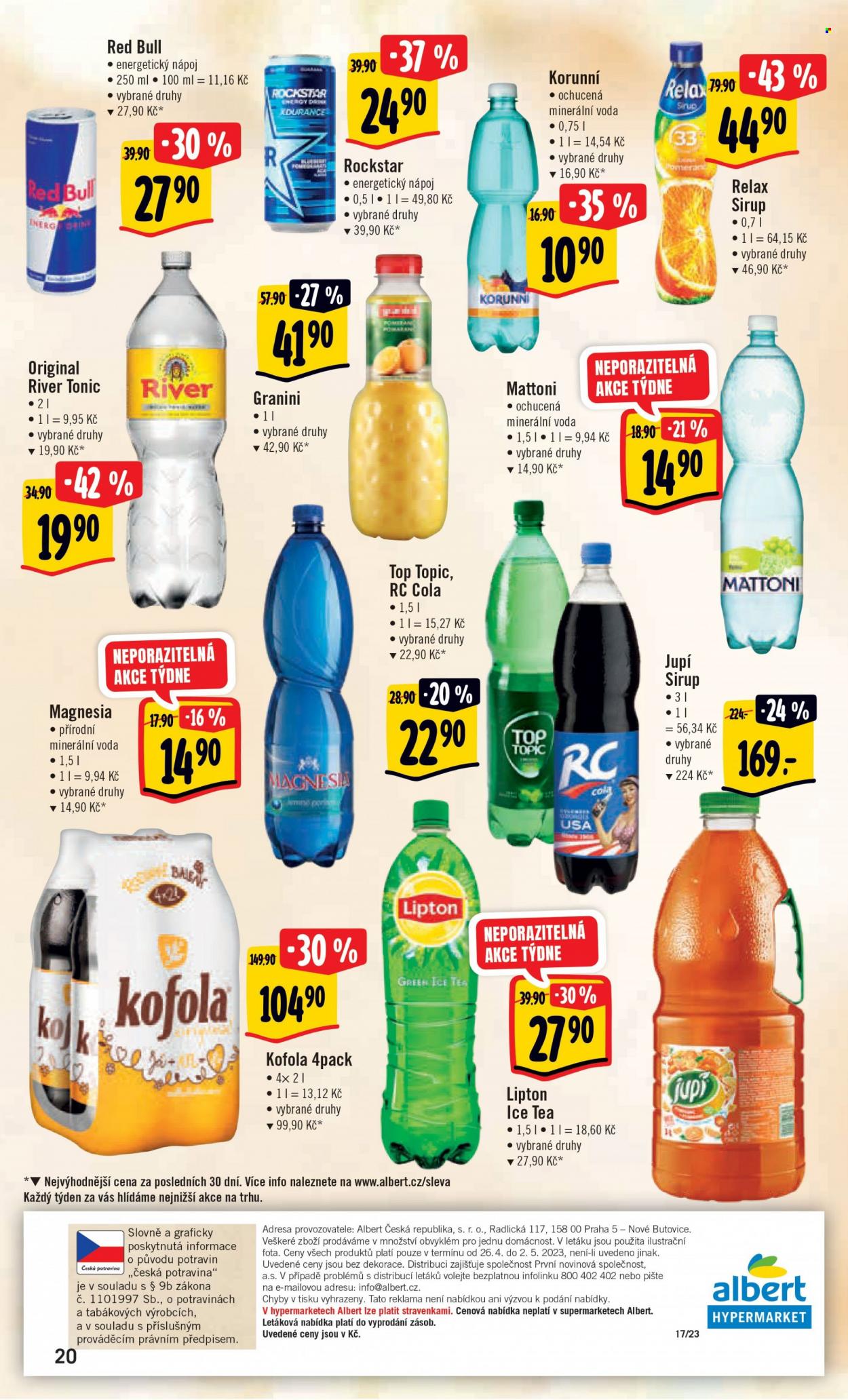 Leták Albert Hypermarket - 26.4.2023 - 2.5.2023. Strana 20