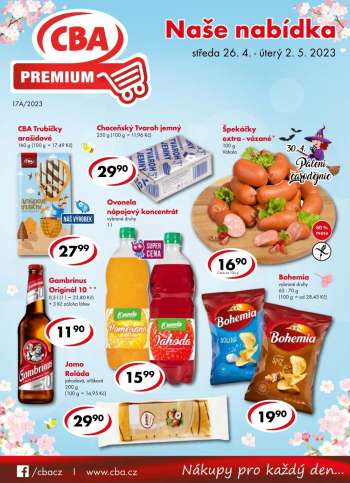 Leták CBA Premium - 26.4.2023 - 2.5.2023.