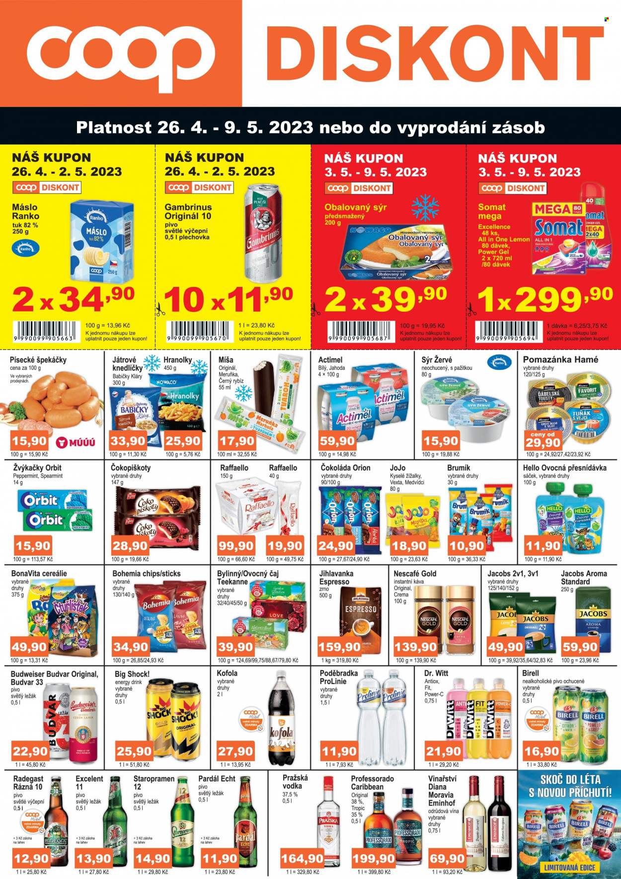 Leták coop DISKONT - 26.4.2023 - 9.5.2023. Strana 1
