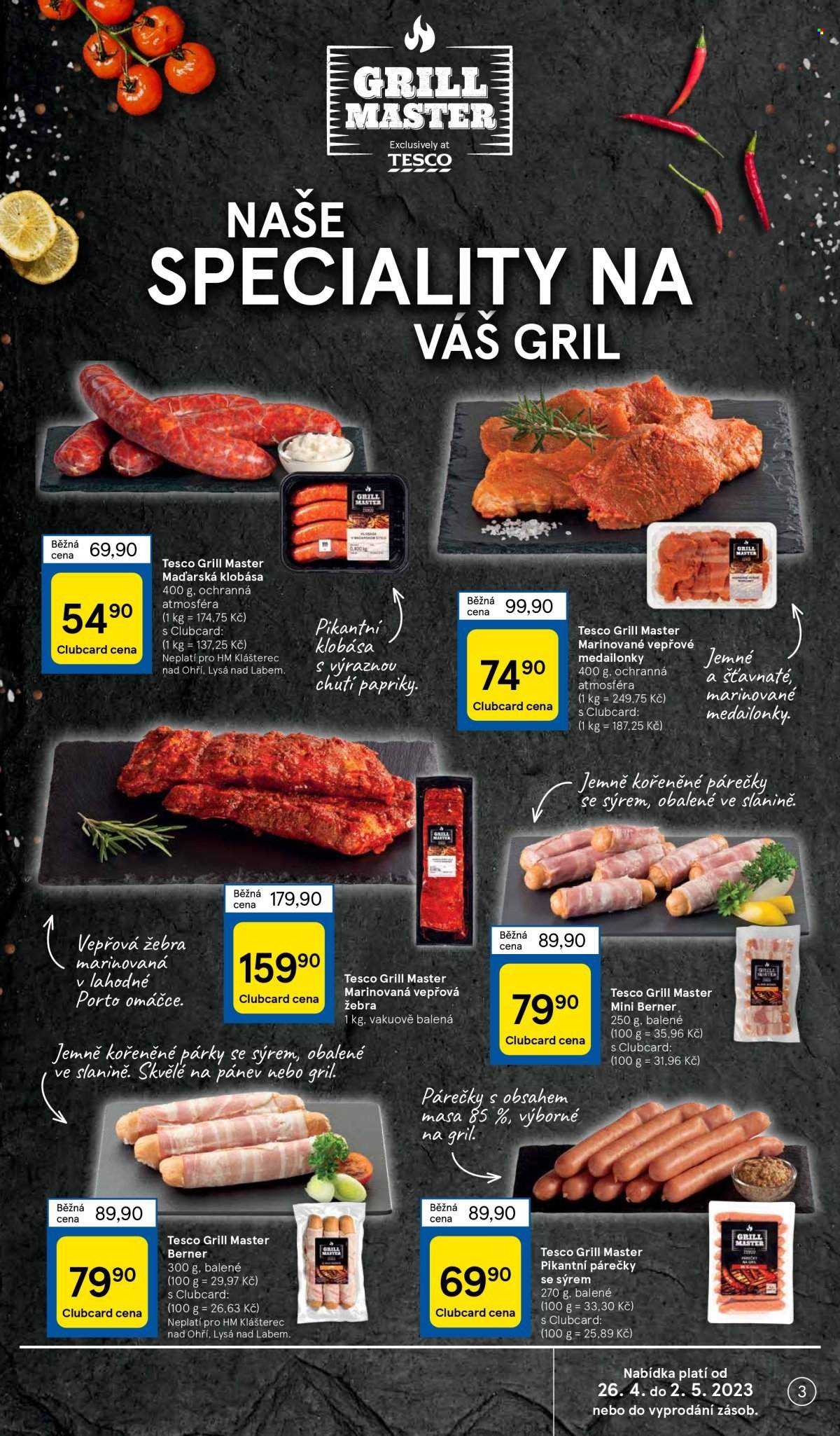 Leták TESCO - 26.4.2023 - 2.5.2023. Strana 3